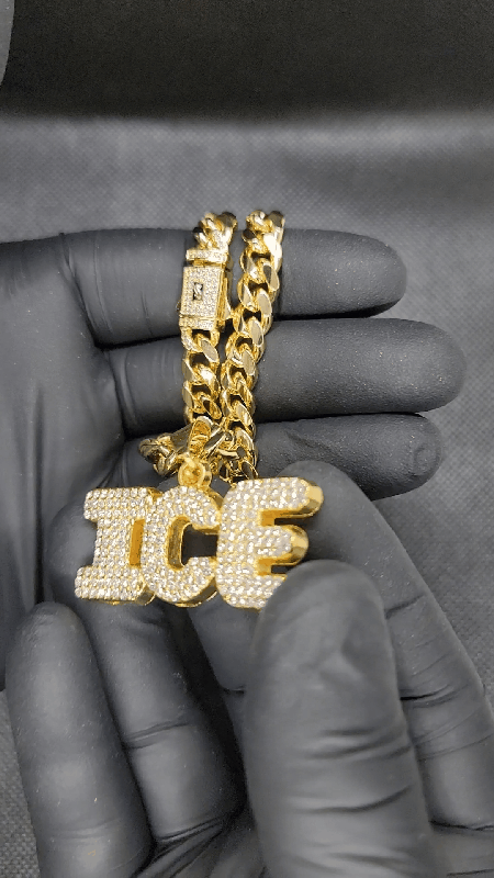 Monaco necklace + Ice pedant