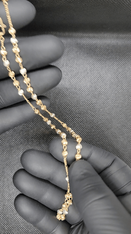 Necklace goldplated for woman