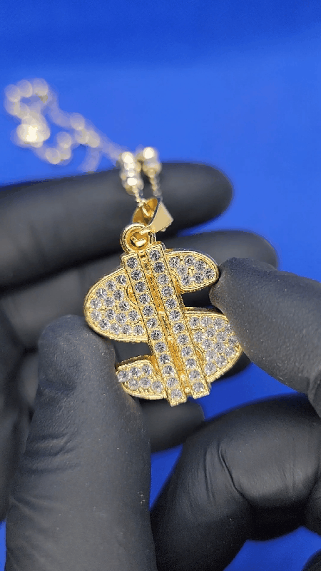 ROSARIO CHAIN + DOLLAR PEDANT