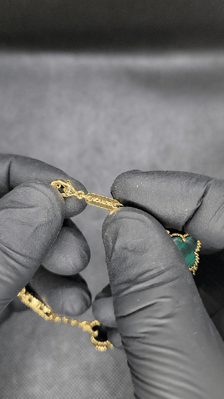 Vancleef bracelet green