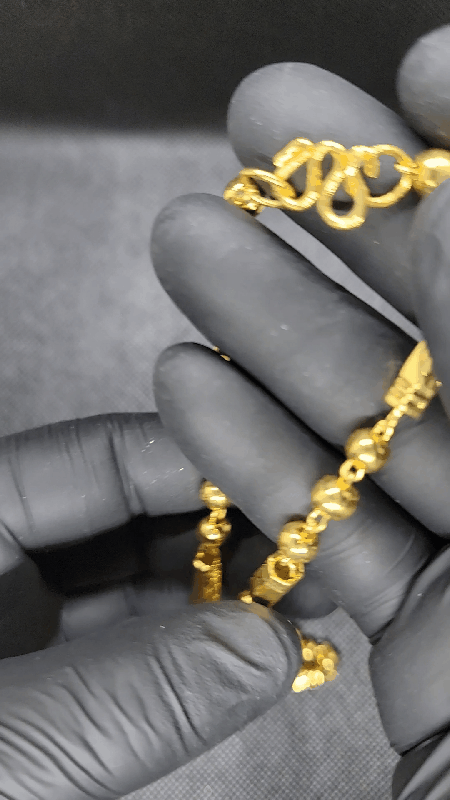 Necklace goldplated 18k