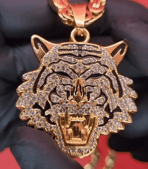 Necklace gold plated