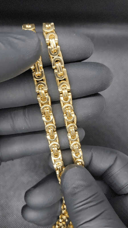 Necklace gold plated