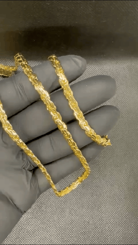 Necklace + bracelet 14k goldplated