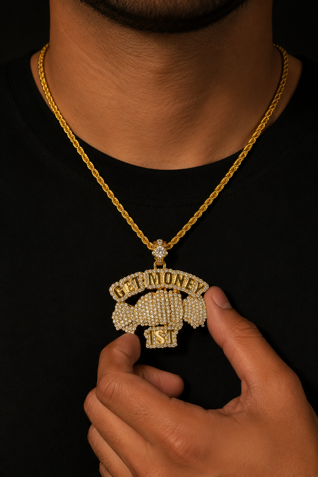 Get Money First necklace